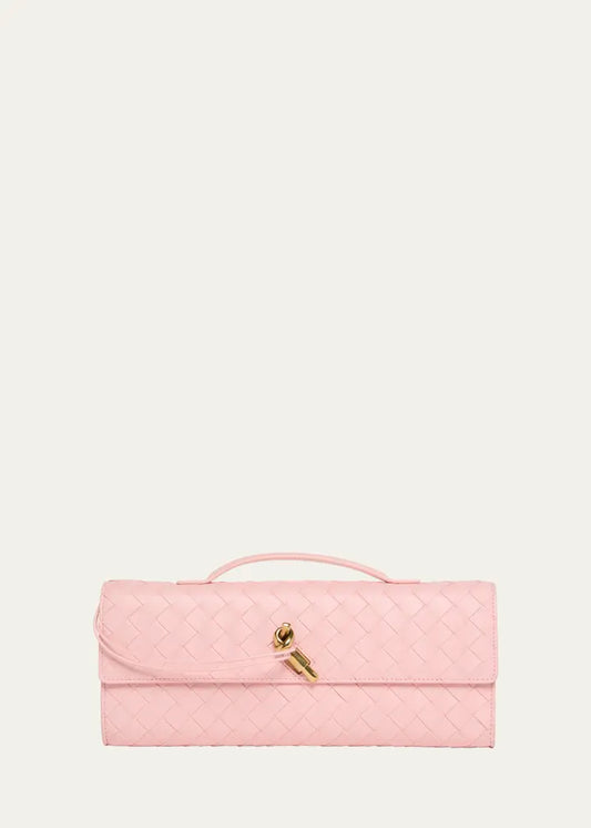 Long Andiamo Clutch Bag with Handle