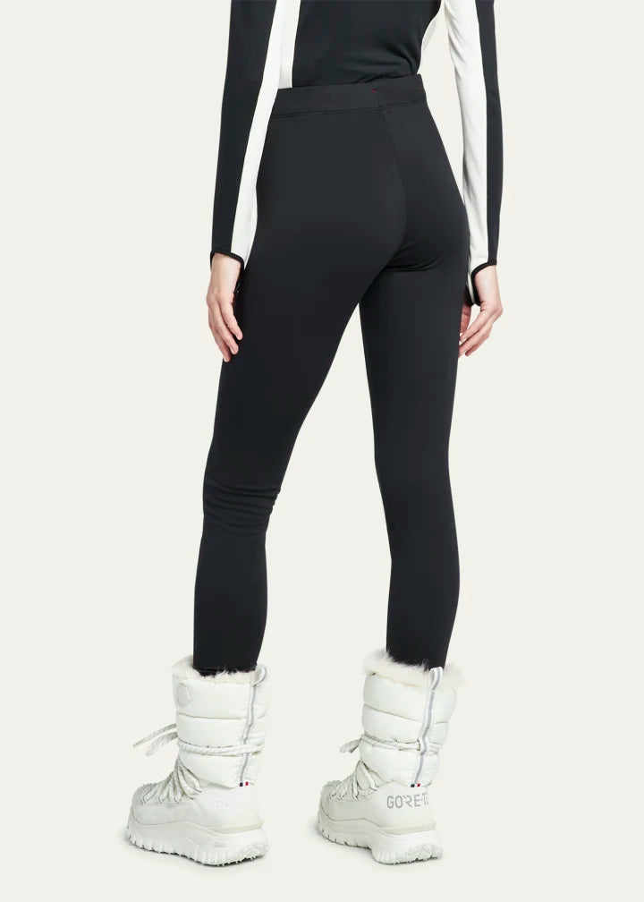 Moncler Grenoble Fitted Leggings with Logo Detail