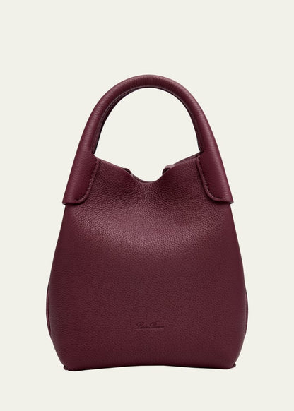 Bale Micro Grain Leather Crossbody Bag