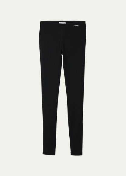 Miu Miu Silk Jersey Leggings