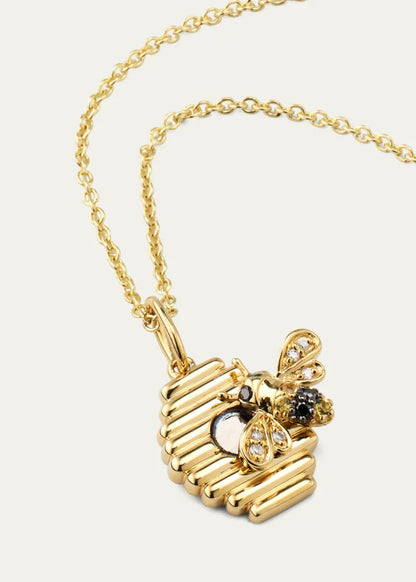 Beehive Charm Necklace