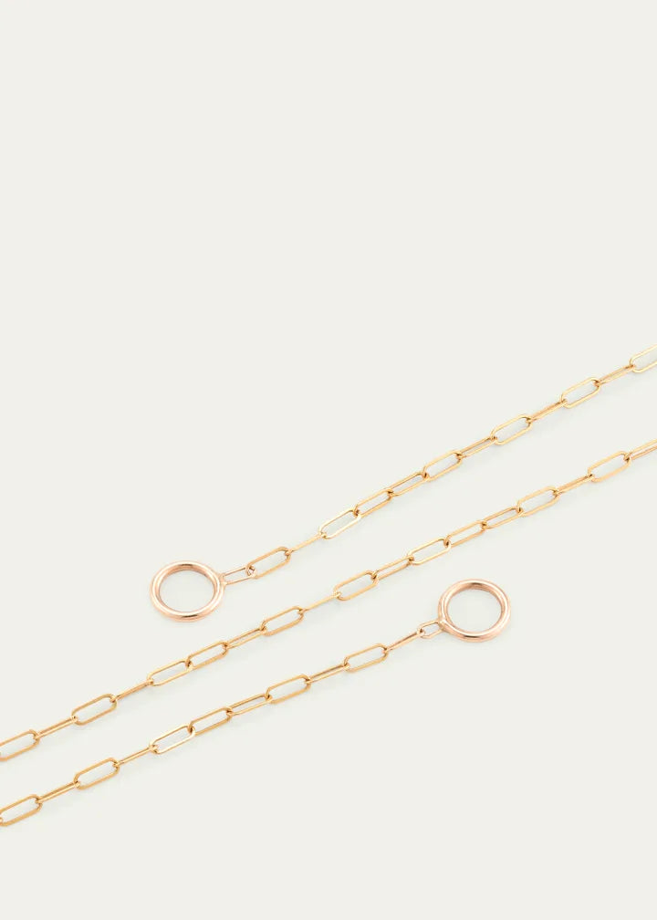 Rose Gold Square Link Chain