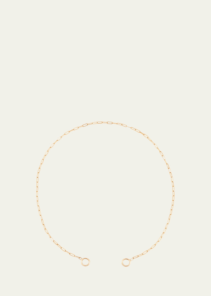 Rose Gold Square Link Chain