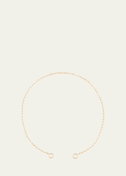 Rose Gold Square Link Chain