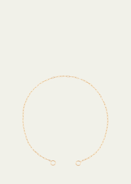 Rose Gold Square Link Chain