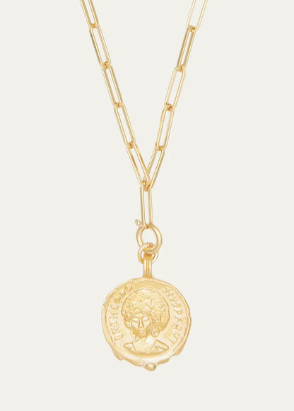 Sophia Charm on Cairo Chain Necklace