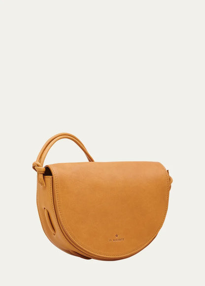 Snodo Flap Leather Crossbody Bag