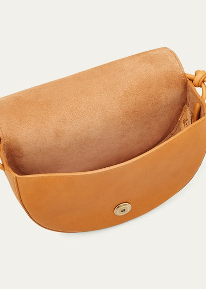 Snodo Flap Leather Crossbody Bag