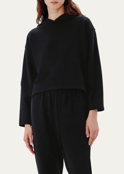 Fleece Cropped Hoodie