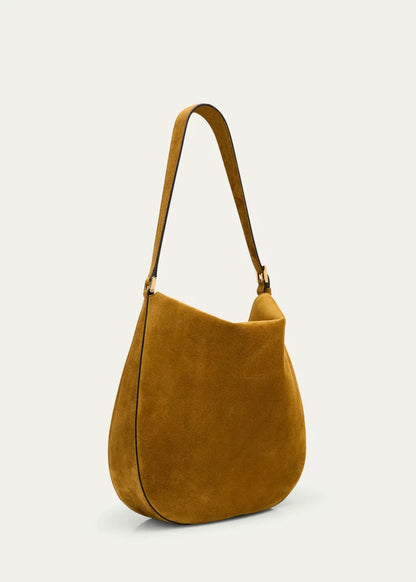 Tondo Large Suede Hobo Bag