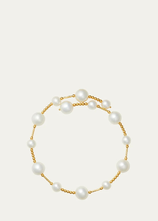 Tulip Multi Pearl Beaded Bracelet