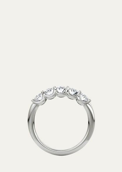 Five-Stone Oval Lab Grown Diamond Band