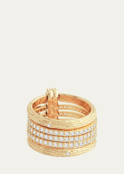 Enchanted Forest Multi-Stack Ring