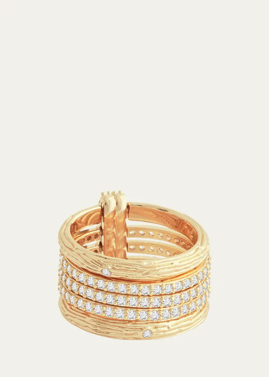 Enchanted Forest Multi-Stack Ring
