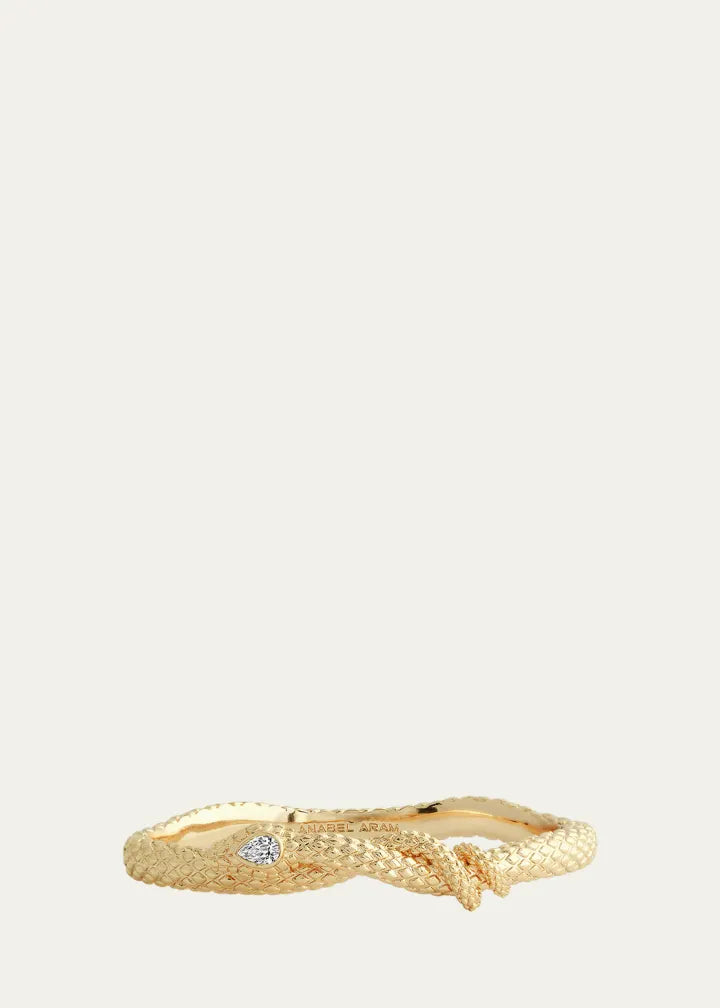 Serpent Hinged Bangle