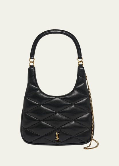 Sade Mini YSL Hobo Bag in Quilted Lambskin