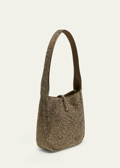 Le 5 A 7 YSL Hobo Bag in Rhinestone Satin