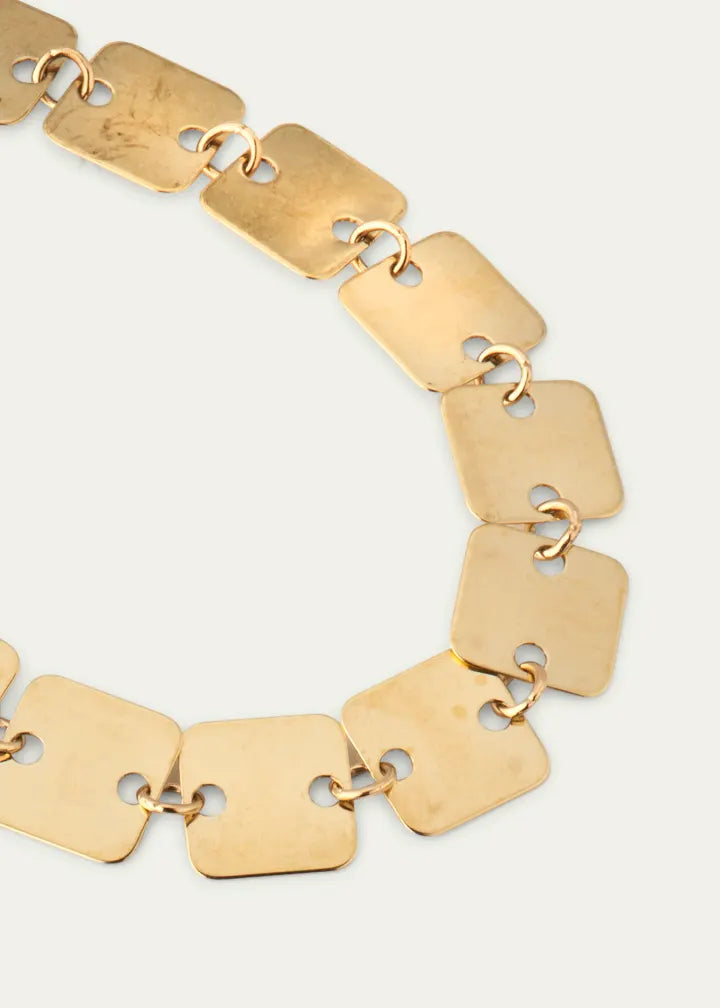 Laser Square Chain Bracelet