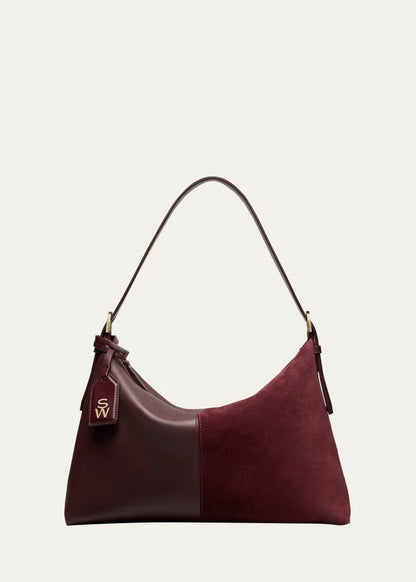 5050 Suede & Leather Shoulder Bag
