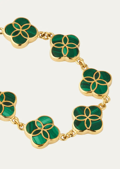 All Over Petal Gemstone Bracelet