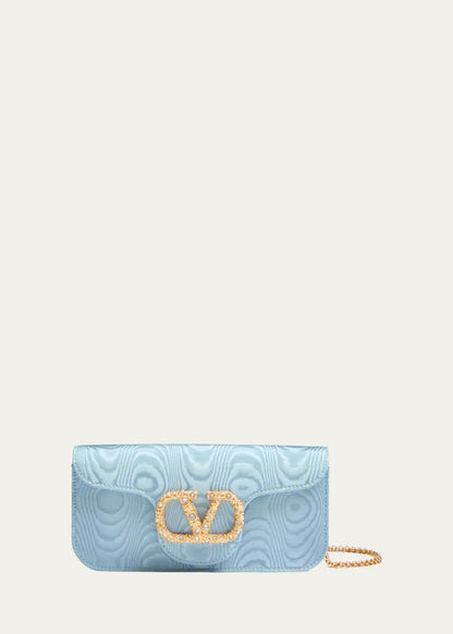 Loco VLOGO Moire Clutch Bag
