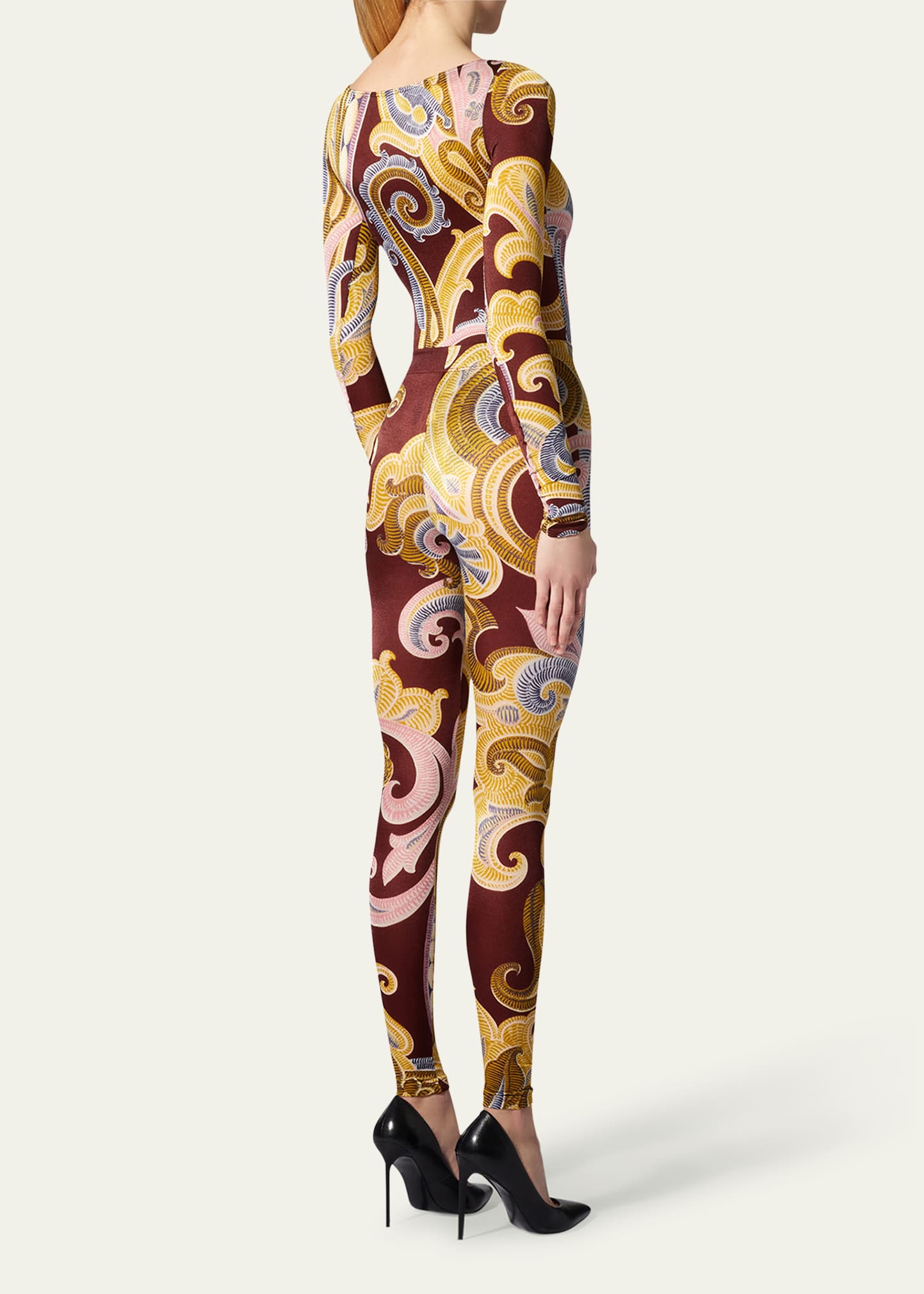 X Etro Paisley-Print Leggings