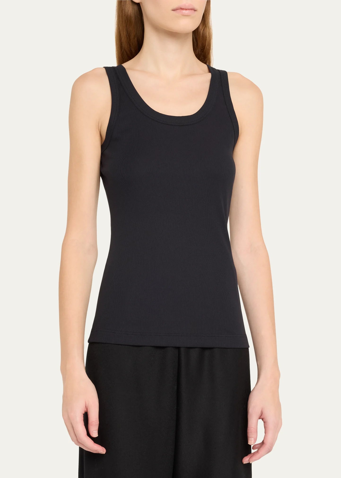Hanro Ribbed Cotton Sleep & Lounge Tank