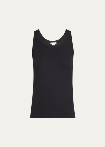 Hanro Ribbed Cotton Sleep & Lounge Tank