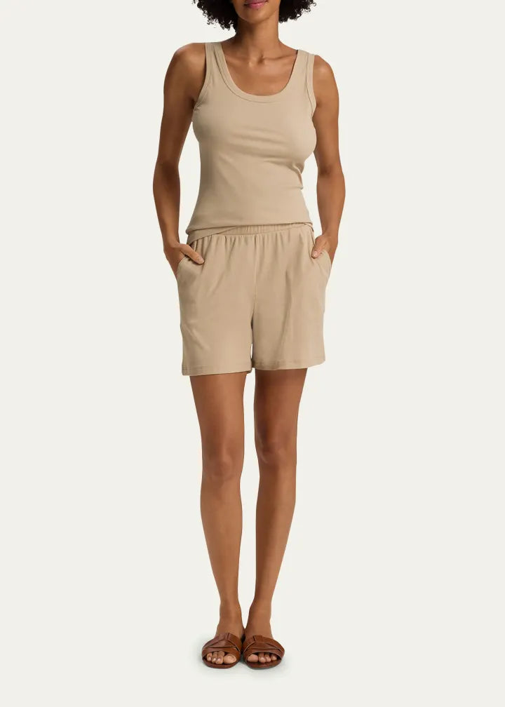 Hanro Ribbed Cotton Sleep & Lounge Tank