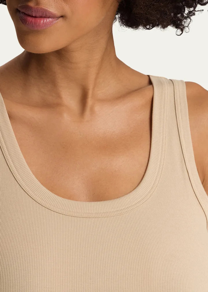 Hanro Urban Casuals Relaxed Linen-Blend Tank