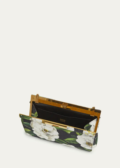 Marlene Small Flower-Print Clutch Bag