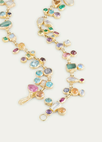 Multi-Gemstone Confetti Necklace