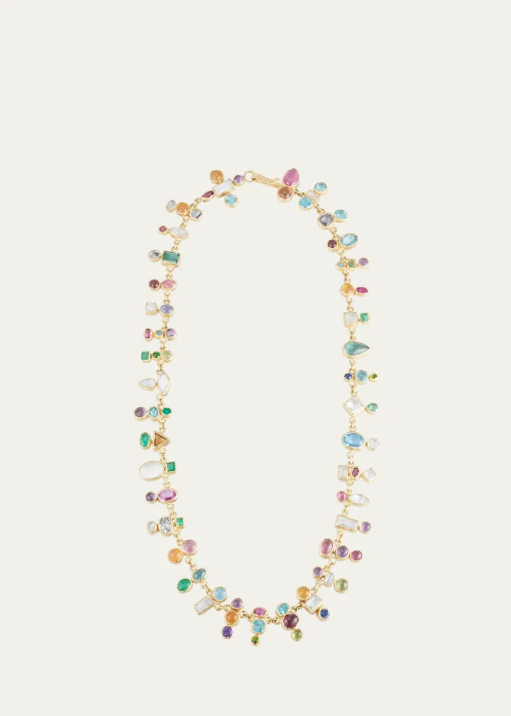 Multi-Gemstone Confetti Necklace