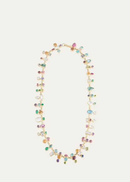 Multi-Gemstone Confetti Necklace
