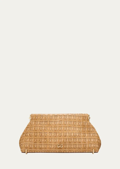 Lillia Mini Woven Clutch Bag