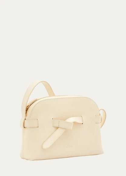 Elisa Zip Leather Crossbody Bag