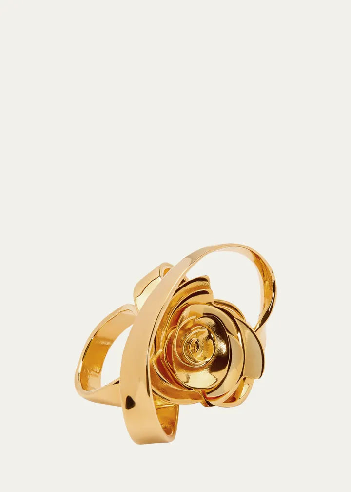 Geometric Rose Ring