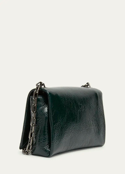 Loubi54 Small Clutch Bag in Naplak Leather