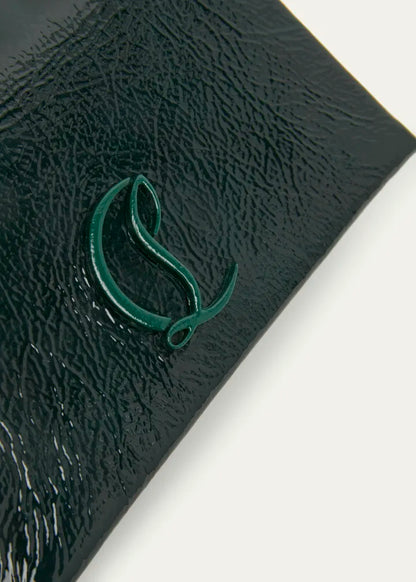 Loubi54 Small Clutch Bag in Naplak Leather