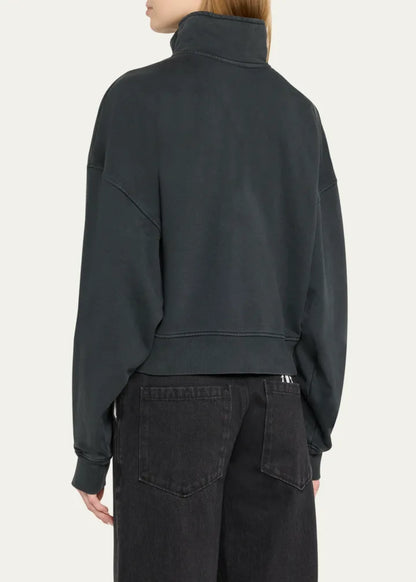 Mirelle Buttoned Pullover Sweatshirt