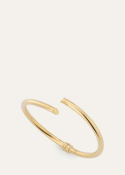 Skinny Layered Echo Hollow Bangle Bracelet