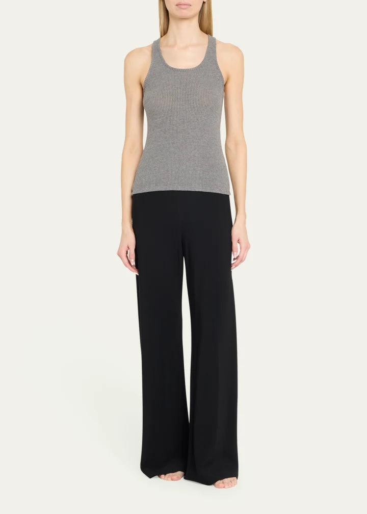 Andine Di Maria Ribbed Scoop-Neck Tank