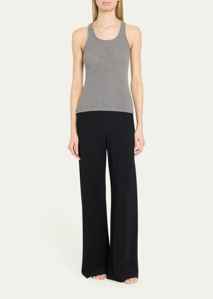 Andine Di Maria Ribbed Scoop-Neck Tank