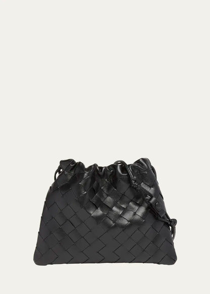 Small Leather Pouch Crossbody Bag