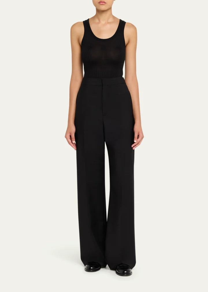 Loewe Anagram Logo Ribbed Tank Top