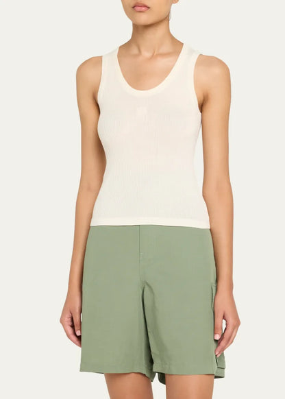 Loewe Anagram Logo Ribbed Tank Top