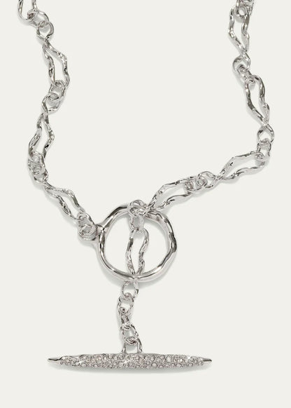 Solanales Crystal Infinity Link Necklace