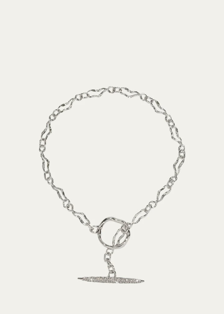 Solanales Crystal Infinity Link Necklace