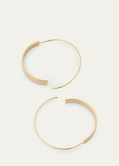 Mia Hoop Earrings, 50mm