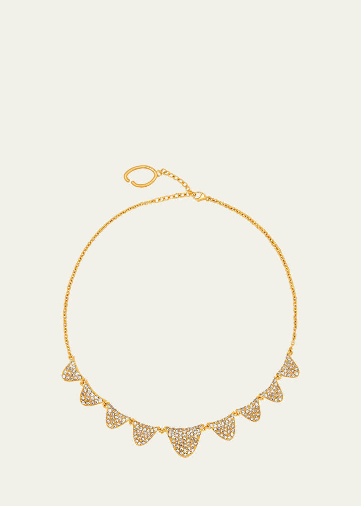 Pave Twist Necklace